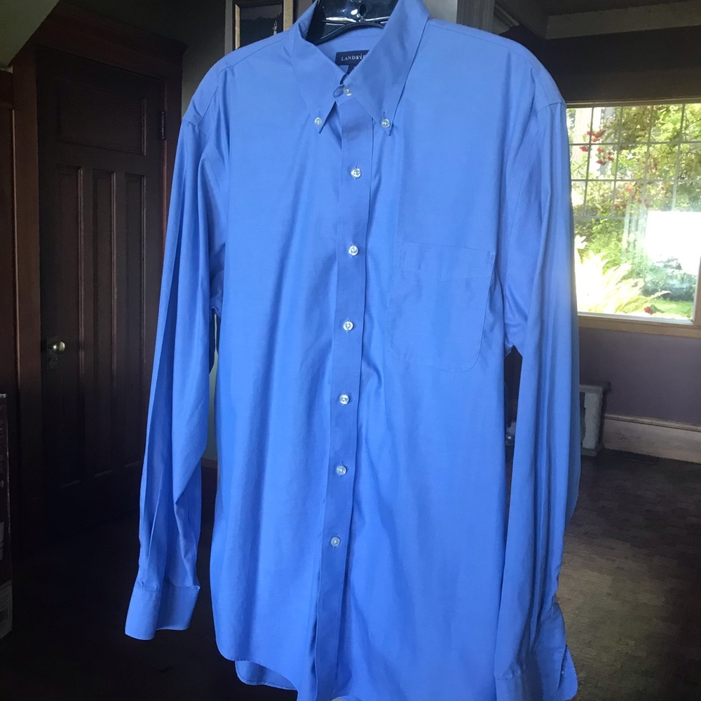 Land’s End Blue Button Down